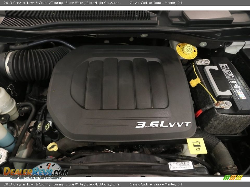 2013 Chrysler Town & Country Touring Stone White / Black/Light Graystone Photo #23