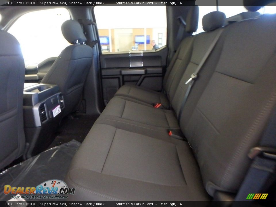 2018 Ford F150 XLT SuperCrew 4x4 Shadow Black / Black Photo #7