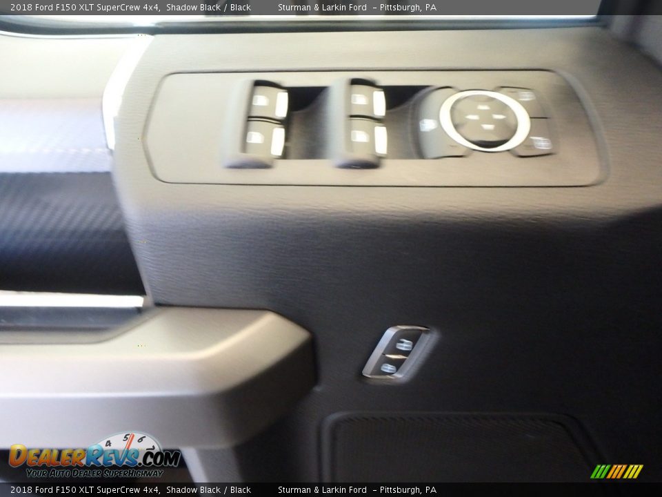 2018 Ford F150 XLT SuperCrew 4x4 Shadow Black / Black Photo #9