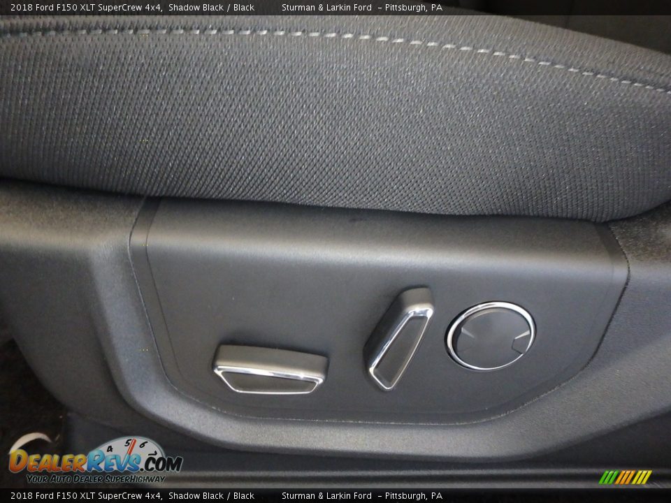 2018 Ford F150 XLT SuperCrew 4x4 Shadow Black / Black Photo #11