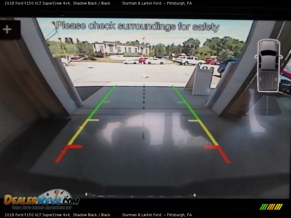 2018 Ford F150 XLT SuperCrew 4x4 Shadow Black / Black Photo #14