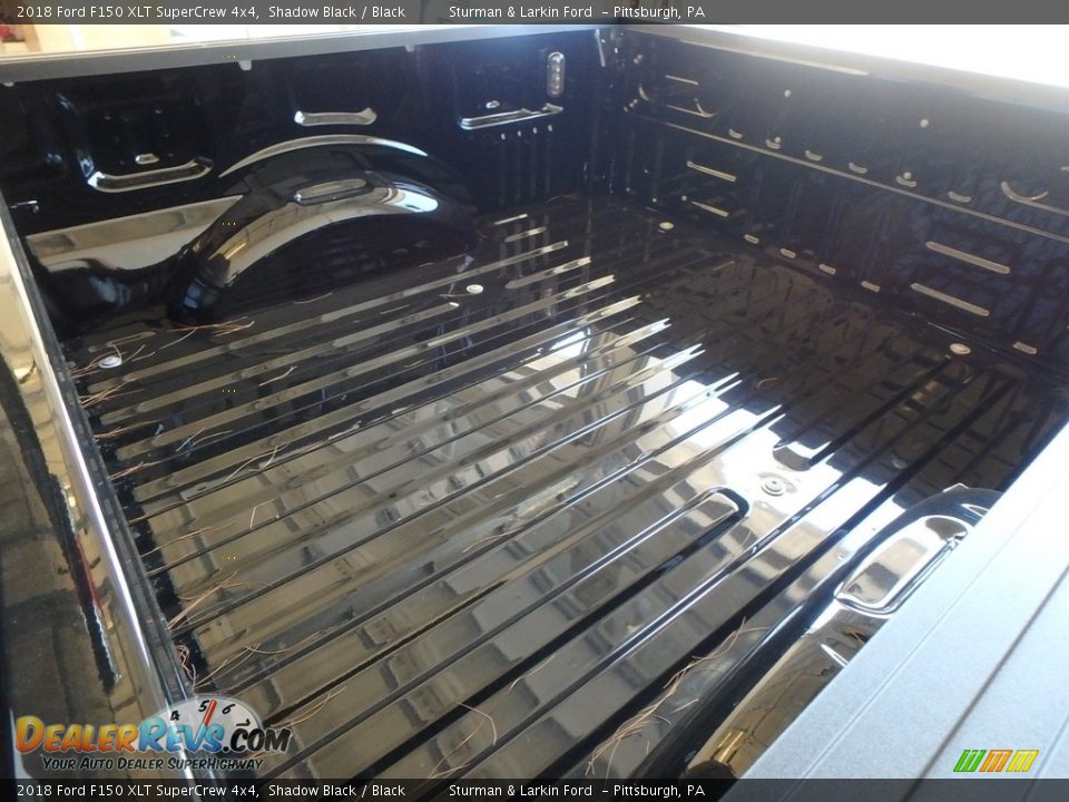 2018 Ford F150 XLT SuperCrew 4x4 Shadow Black / Black Photo #15