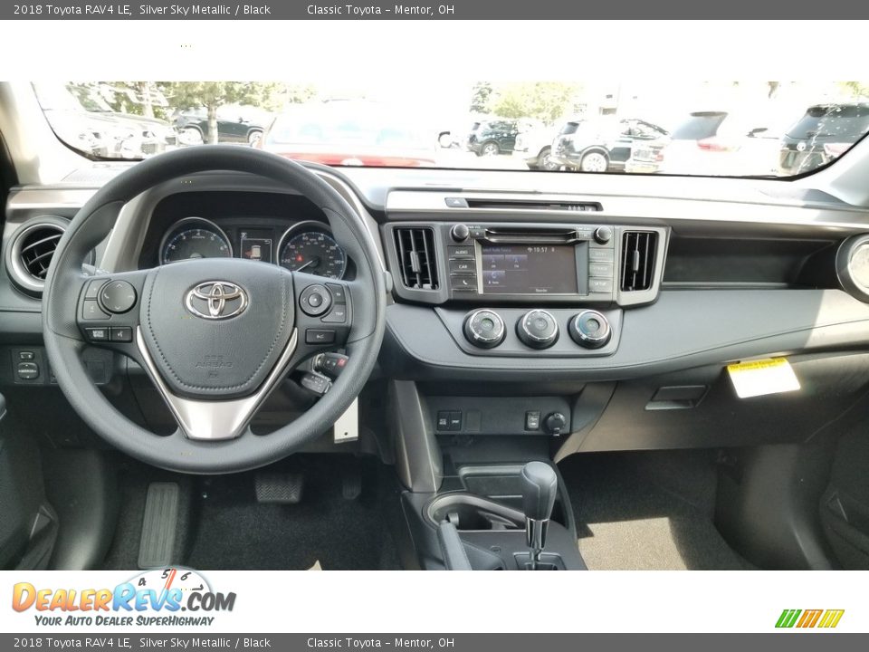 2018 Toyota RAV4 LE Silver Sky Metallic / Black Photo #5