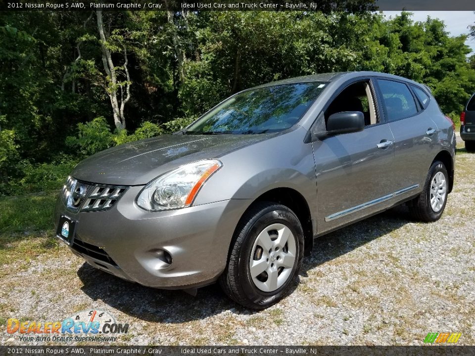 2012 Nissan Rogue S AWD Platinum Graphite / Gray Photo #1