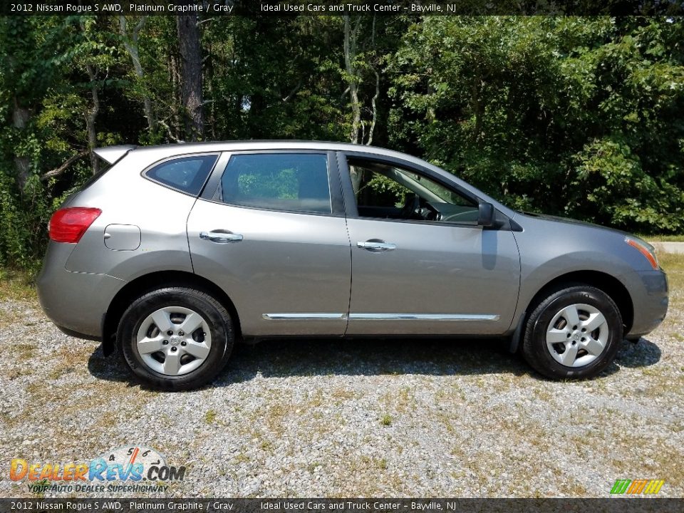 2012 Nissan Rogue S AWD Platinum Graphite / Gray Photo #4