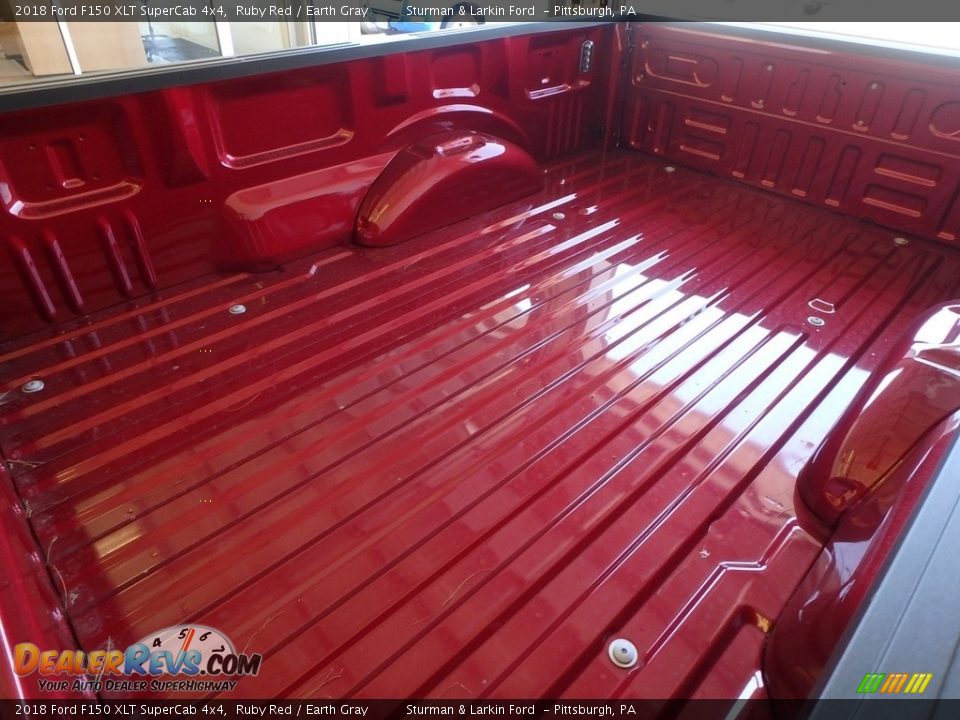 2018 Ford F150 XLT SuperCab 4x4 Ruby Red / Earth Gray Photo #15