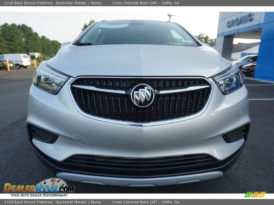 2018 Buick Encore Preferred Quicksilver Metallic / Ebony Photo #2