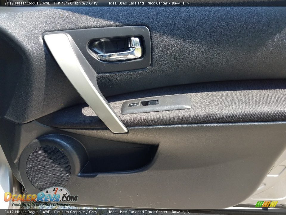 2012 Nissan Rogue S AWD Platinum Graphite / Gray Photo #9