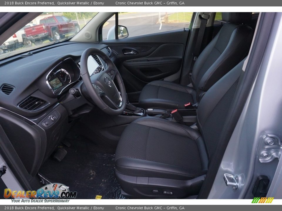 2018 Buick Encore Preferred Quicksilver Metallic / Ebony Photo #5
