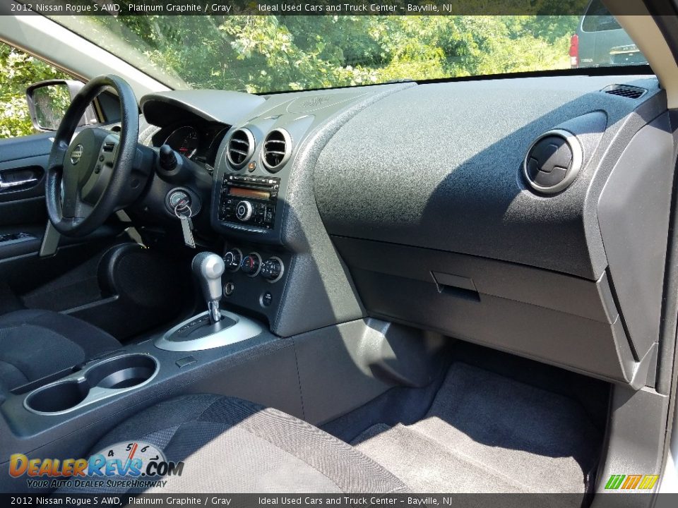 2012 Nissan Rogue S AWD Platinum Graphite / Gray Photo #10