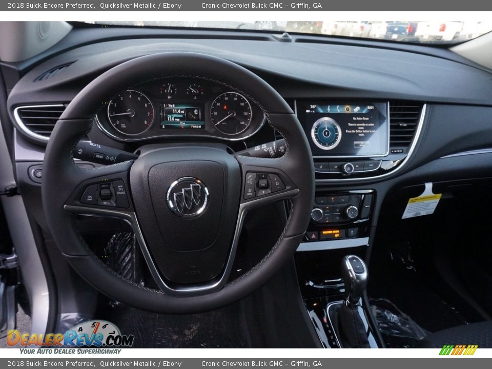 2018 Buick Encore Preferred Quicksilver Metallic / Ebony Photo #6