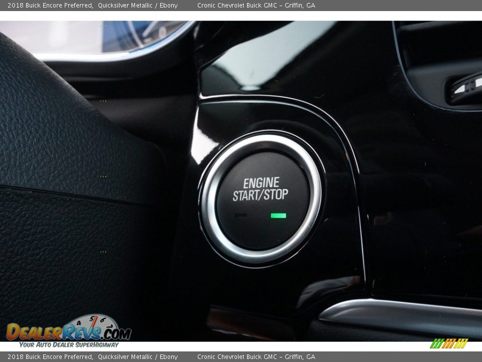 2018 Buick Encore Preferred Quicksilver Metallic / Ebony Photo #8