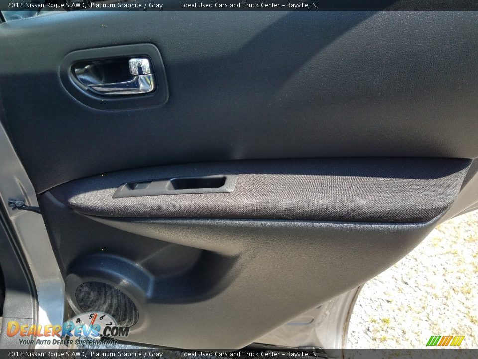 2012 Nissan Rogue S AWD Platinum Graphite / Gray Photo #12