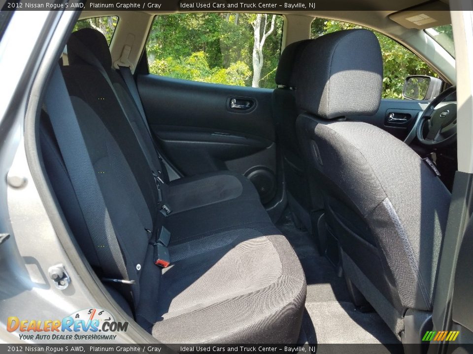 2012 Nissan Rogue S AWD Platinum Graphite / Gray Photo #13