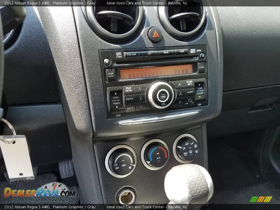 2012 Nissan Rogue S AWD Platinum Graphite / Gray Photo #16