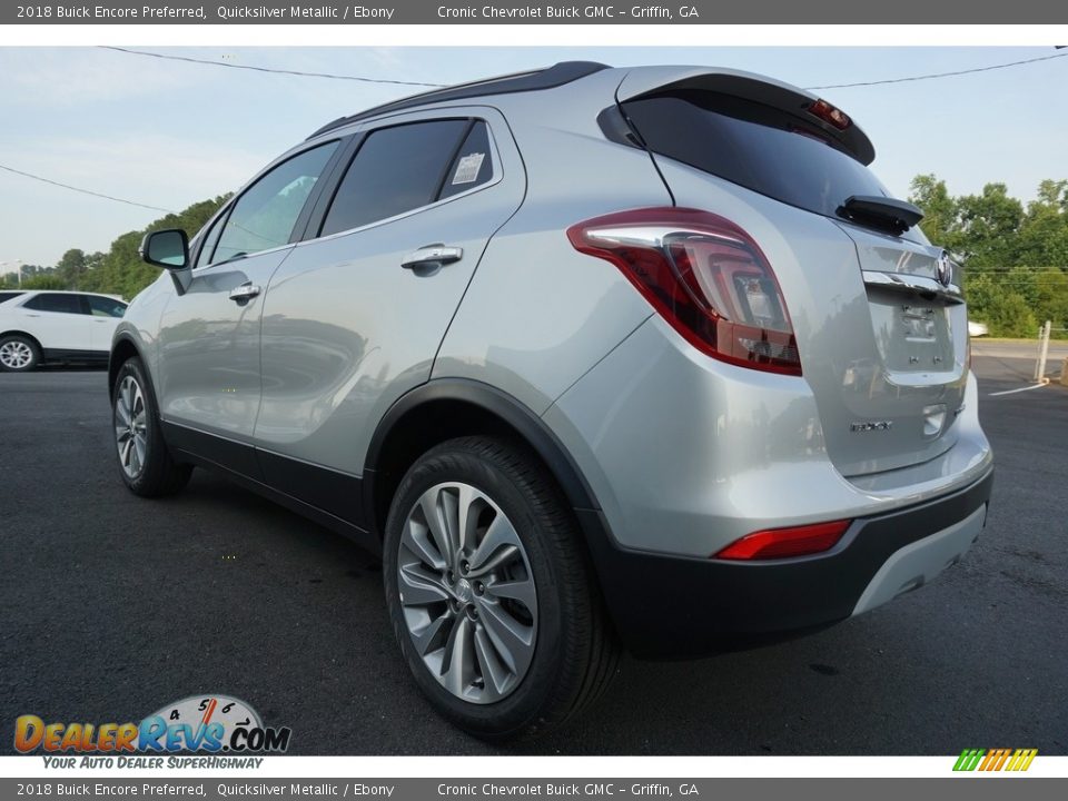 2018 Buick Encore Preferred Quicksilver Metallic / Ebony Photo #14