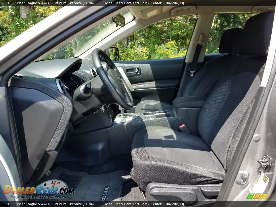 2012 Nissan Rogue S AWD Platinum Graphite / Gray Photo #19