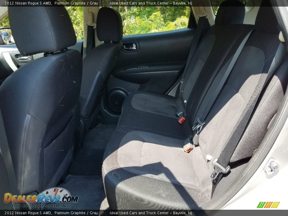 2012 Nissan Rogue S AWD Platinum Graphite / Gray Photo #24