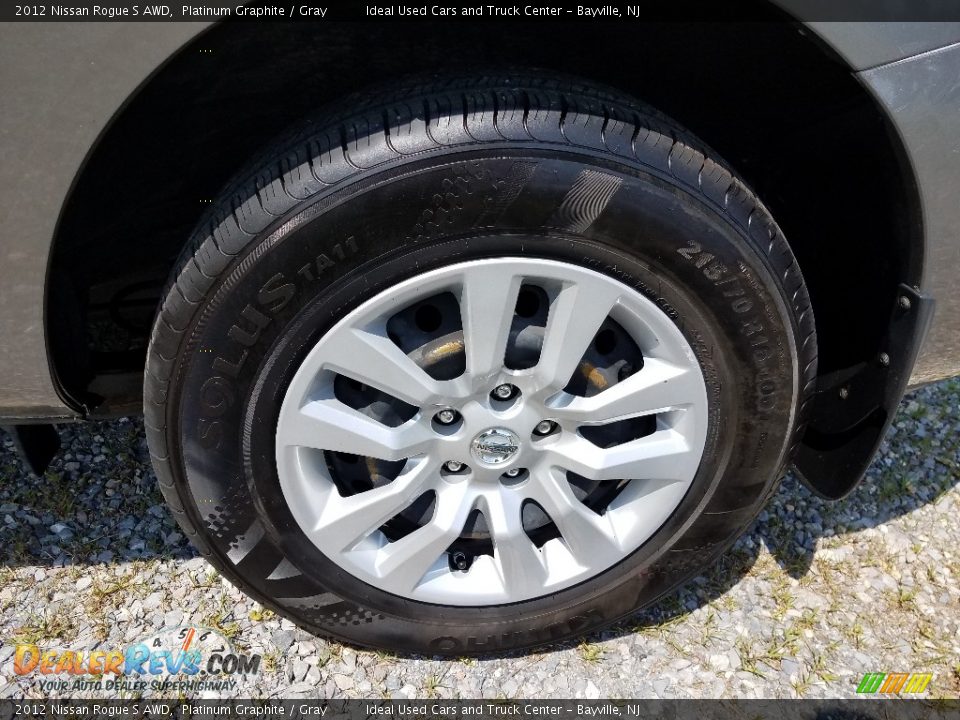 2012 Nissan Rogue S AWD Platinum Graphite / Gray Photo #26