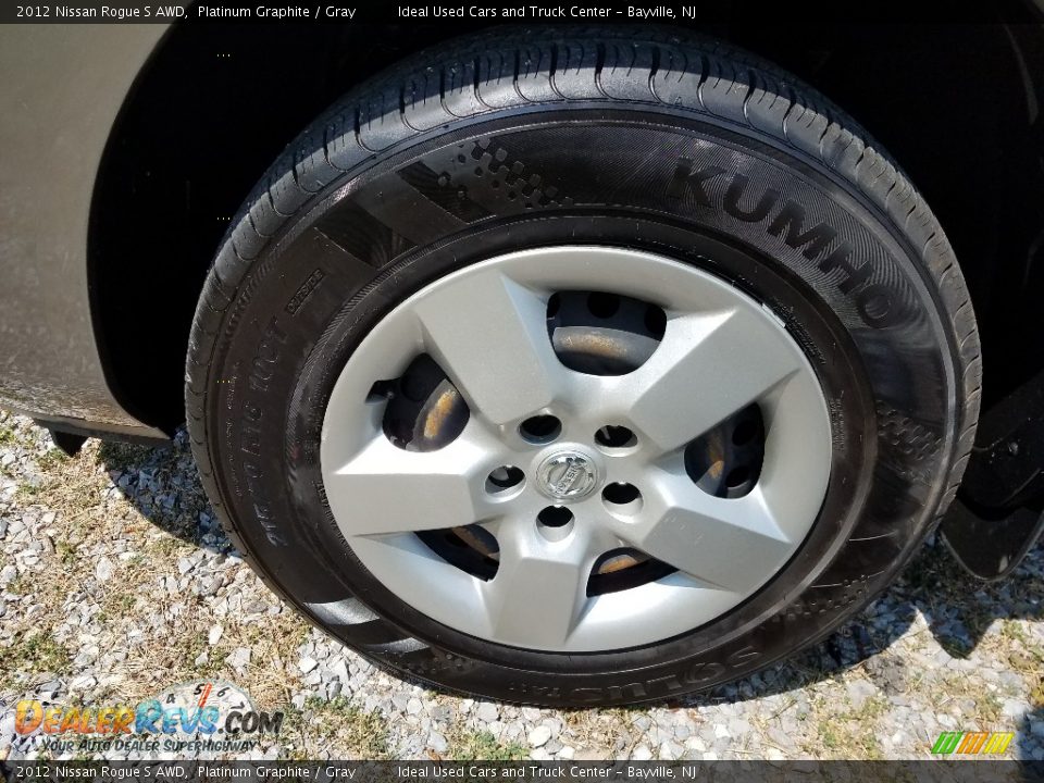 2012 Nissan Rogue S AWD Platinum Graphite / Gray Photo #27