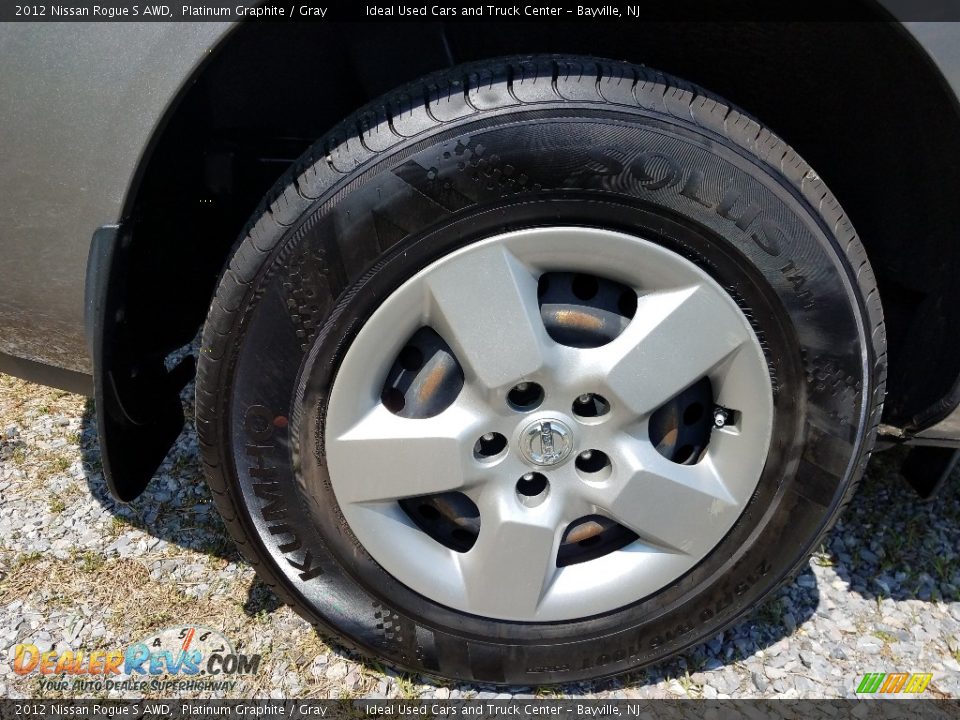 2012 Nissan Rogue S AWD Platinum Graphite / Gray Photo #28