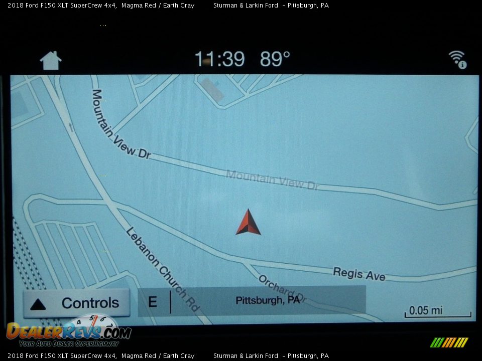 2018 Ford F150 XLT SuperCrew 4x4 Magma Red / Earth Gray Photo #12