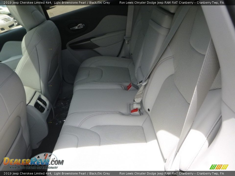 2019 Jeep Cherokee Limited 4x4 Light Brownstone Pearl / Black/Ski Grey Photo #13