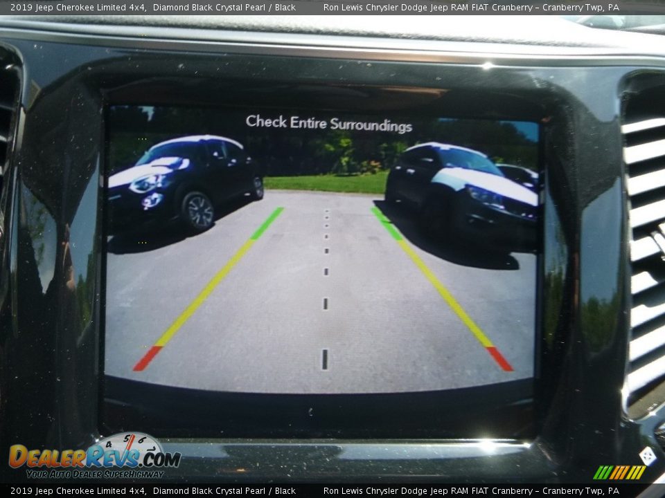 2019 Jeep Cherokee Limited 4x4 Diamond Black Crystal Pearl / Black Photo #19