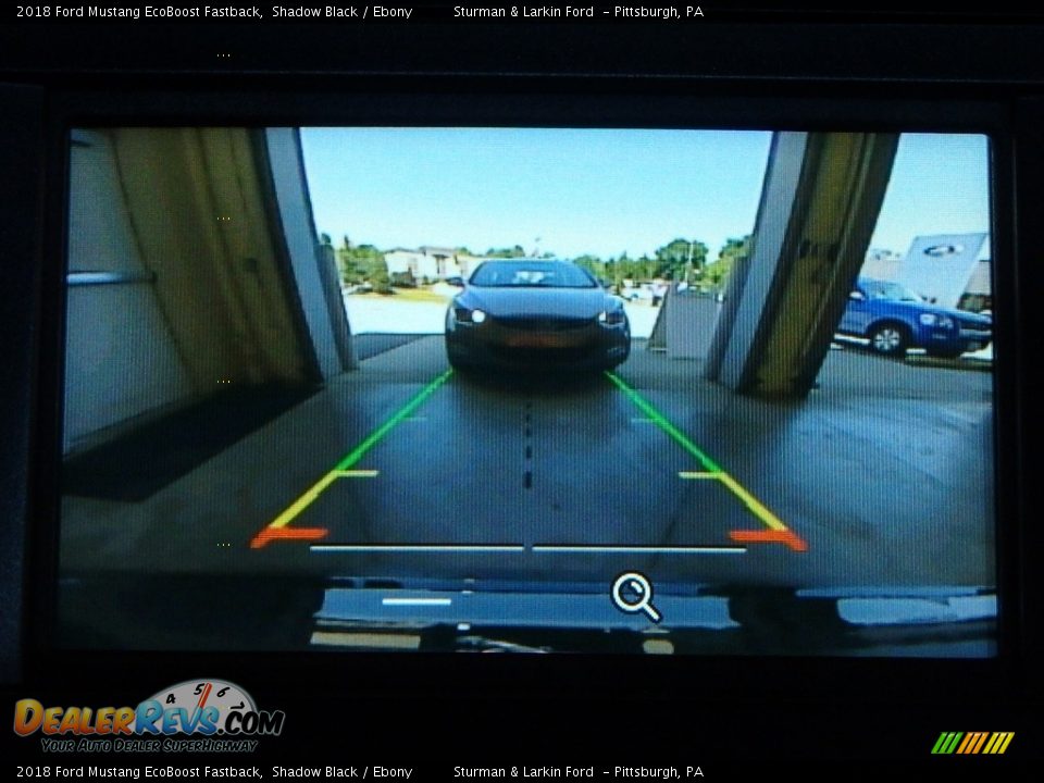 2018 Ford Mustang EcoBoost Fastback Shadow Black / Ebony Photo #12