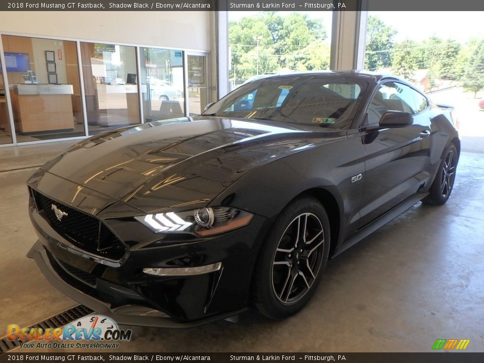 2018 Ford Mustang GT Fastback Shadow Black / Ebony w/Alcantara Photo #4