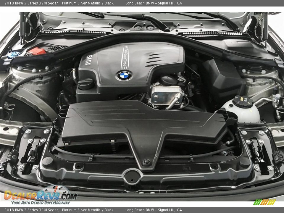 2018 BMW 3 Series 320i Sedan 2.0 Liter DI TwinPower Turbocharged DOHC 16-Valve VVT 4 Cylinder Engine Photo #8