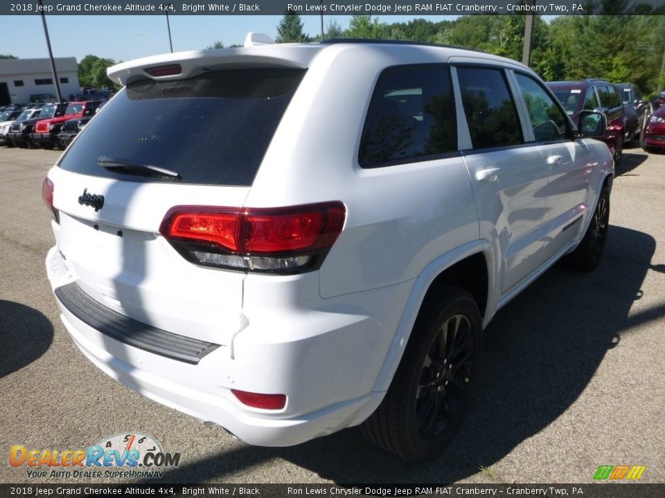 2018 Jeep Grand Cherokee Altitude 4x4 Bright White / Black Photo #5