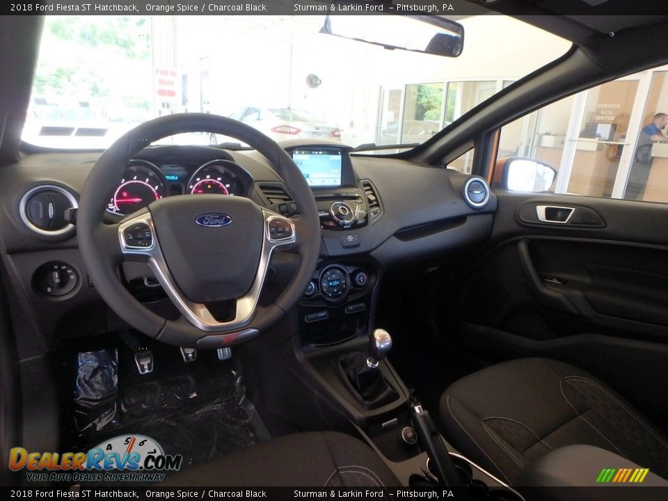 Front Seat of 2018 Ford Fiesta ST Hatchback Photo #8