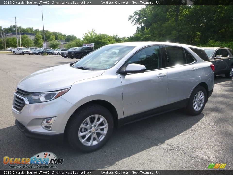 2019 Chevrolet Equinox LT AWD Silver Ice Metallic / Jet Black Photo #1