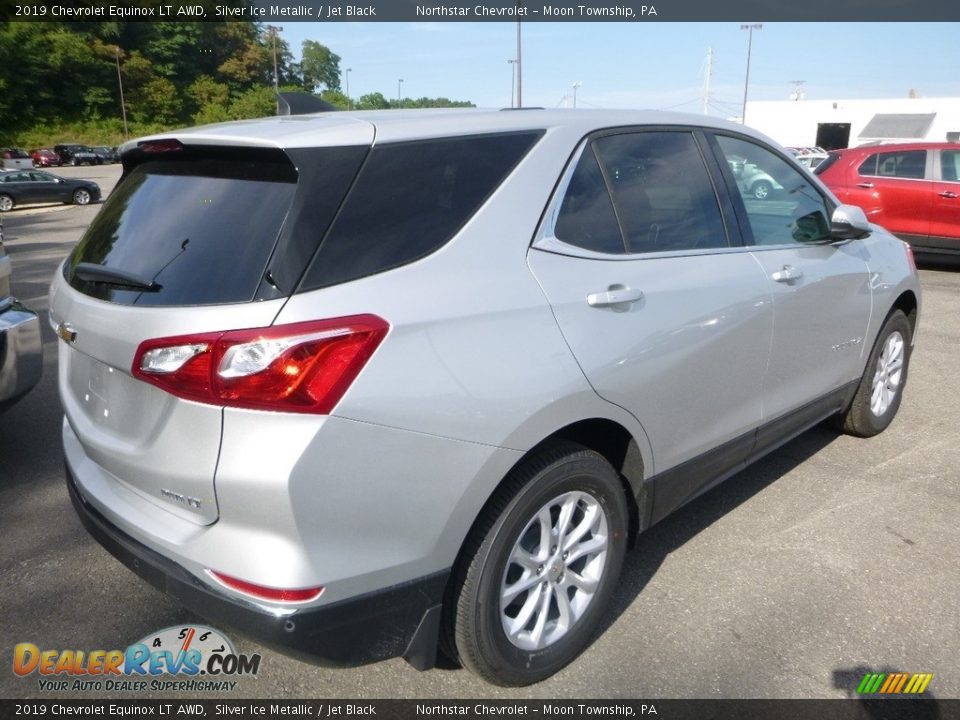 2019 Chevrolet Equinox LT AWD Silver Ice Metallic / Jet Black Photo #5