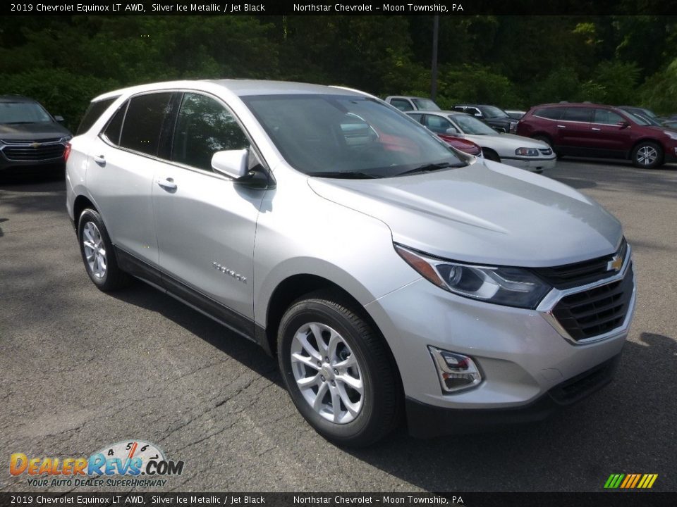 2019 Chevrolet Equinox LT AWD Silver Ice Metallic / Jet Black Photo #7
