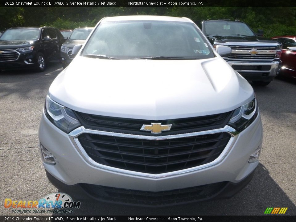 2019 Chevrolet Equinox LT AWD Silver Ice Metallic / Jet Black Photo #8