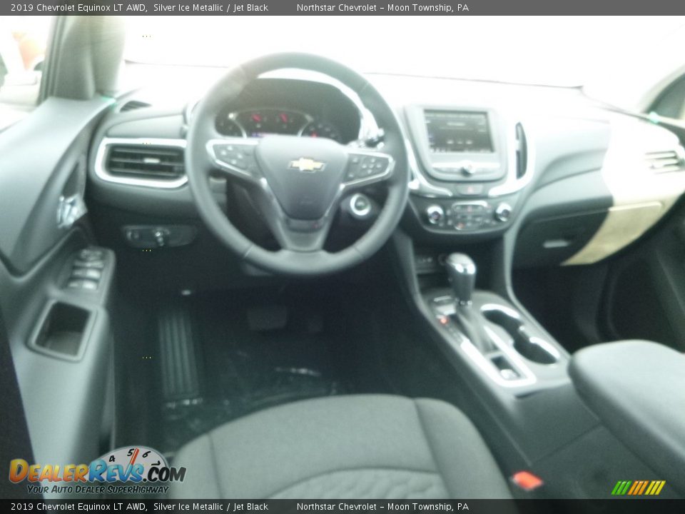 2019 Chevrolet Equinox LT AWD Silver Ice Metallic / Jet Black Photo #14
