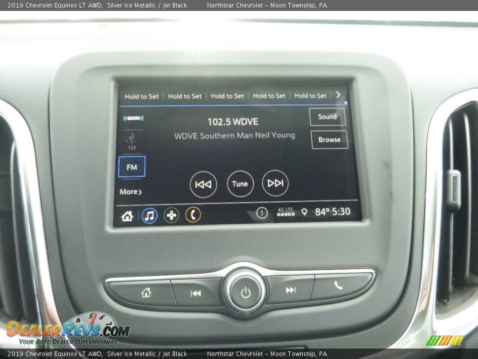 2019 Chevrolet Equinox LT AWD Silver Ice Metallic / Jet Black Photo #18