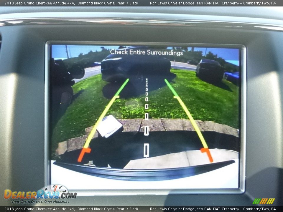 2018 Jeep Grand Cherokee Altitude 4x4 Diamond Black Crystal Pearl / Black Photo #20