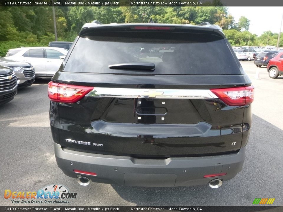 2019 Chevrolet Traverse LT AWD Mosaic Black Metallic / Jet Black Photo #3