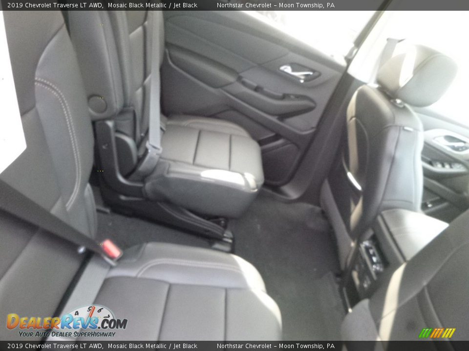 2019 Chevrolet Traverse LT AWD Mosaic Black Metallic / Jet Black Photo #12