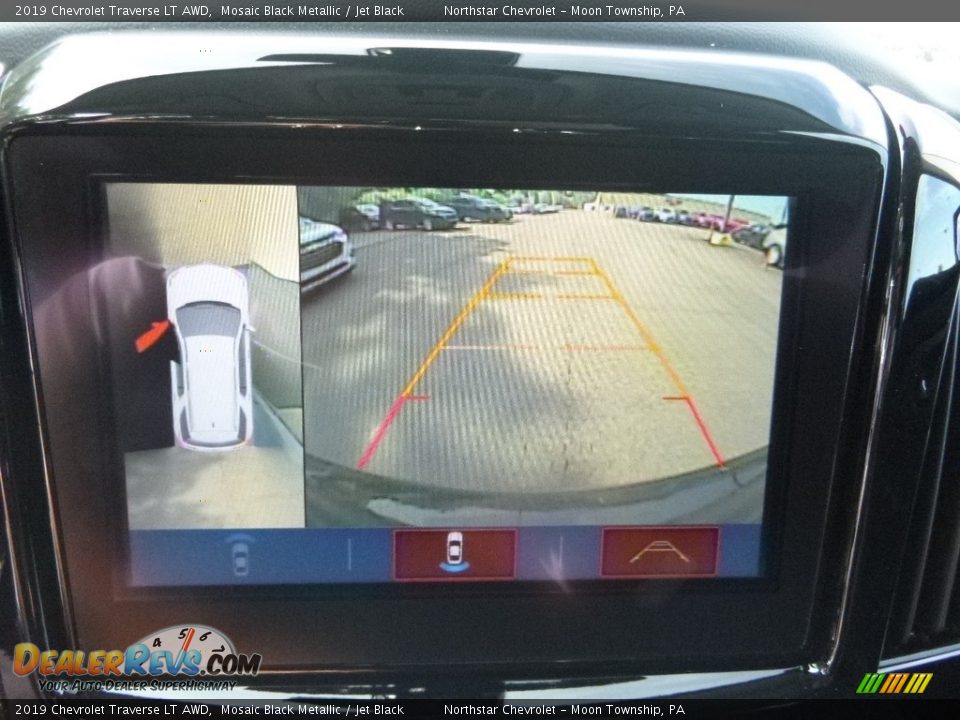 2019 Chevrolet Traverse LT AWD Mosaic Black Metallic / Jet Black Photo #19