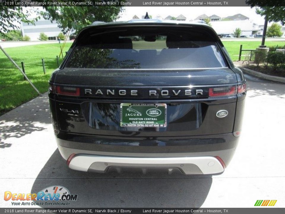 2018 Land Rover Range Rover Velar R Dynamic SE Narvik Black / Ebony Photo #8