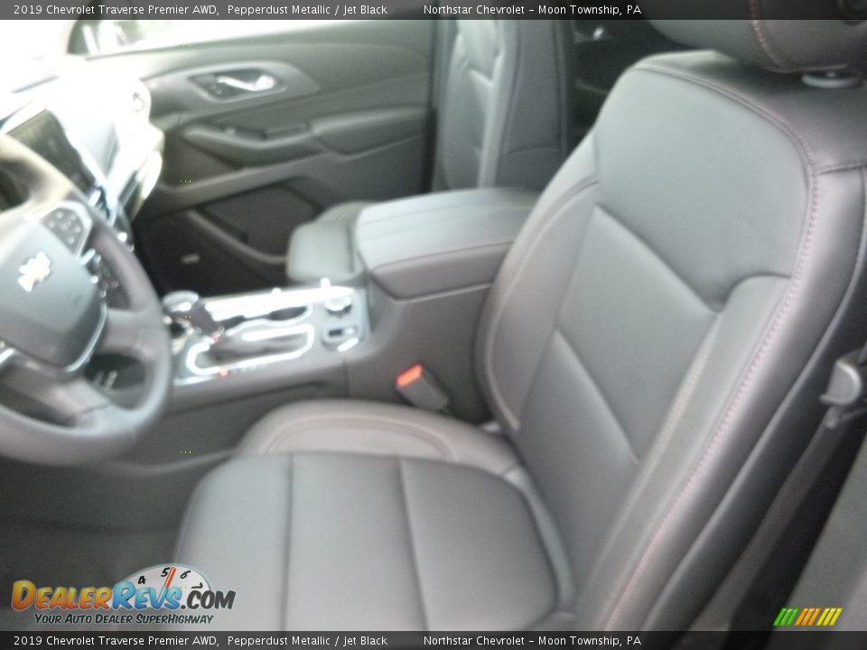 2019 Chevrolet Traverse Premier AWD Pepperdust Metallic / Jet Black Photo #16