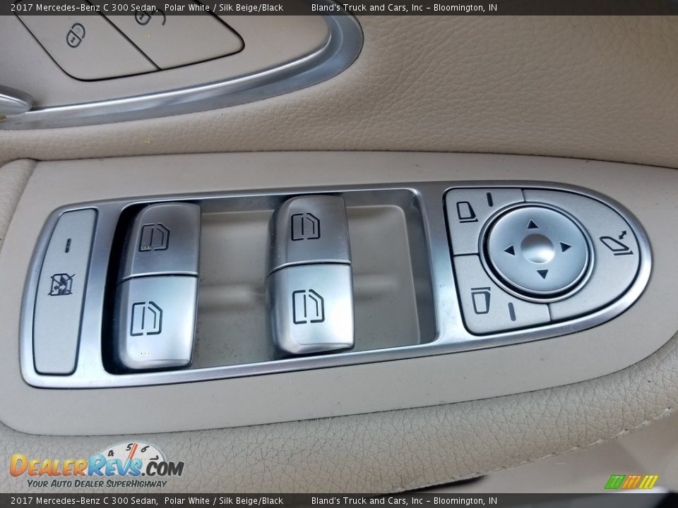 2017 Mercedes-Benz C 300 Sedan Polar White / Silk Beige/Black Photo #8