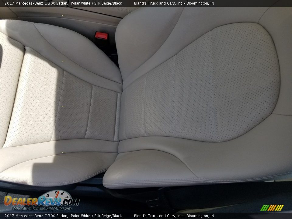 2017 Mercedes-Benz C 300 Sedan Polar White / Silk Beige/Black Photo #10