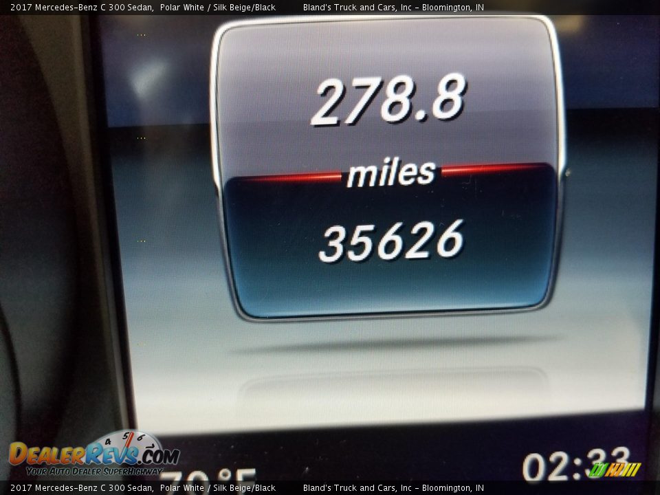 2017 Mercedes-Benz C 300 Sedan Polar White / Silk Beige/Black Photo #18