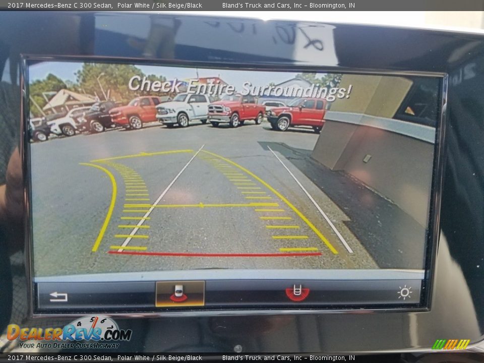 2017 Mercedes-Benz C 300 Sedan Polar White / Silk Beige/Black Photo #22