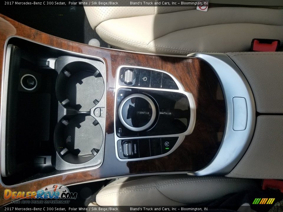 2017 Mercedes-Benz C 300 Sedan Polar White / Silk Beige/Black Photo #26